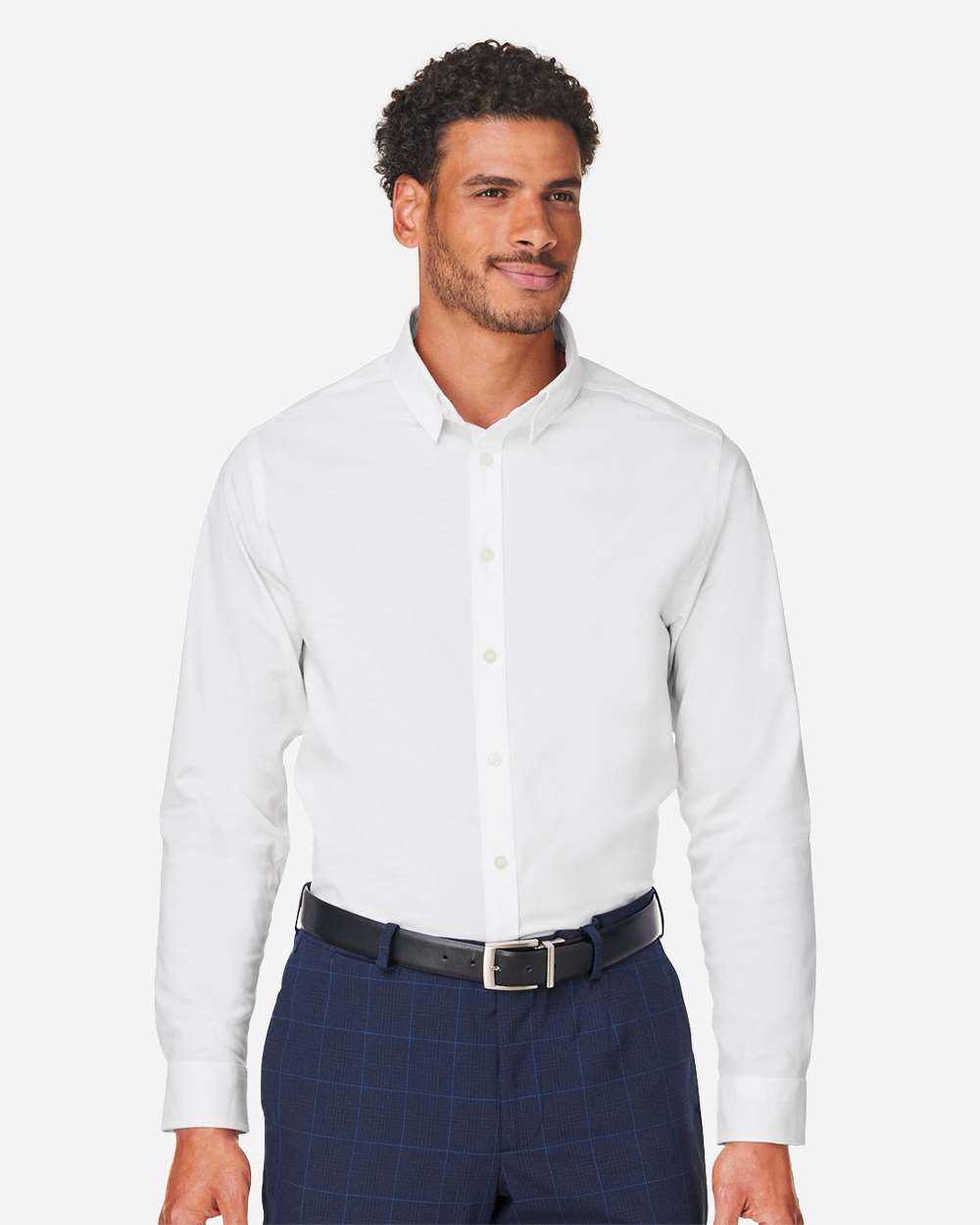 Devon & Jones-DG505-Men's CrownLux Performance® Spencer Poplin Dress Shirt - Image 23
