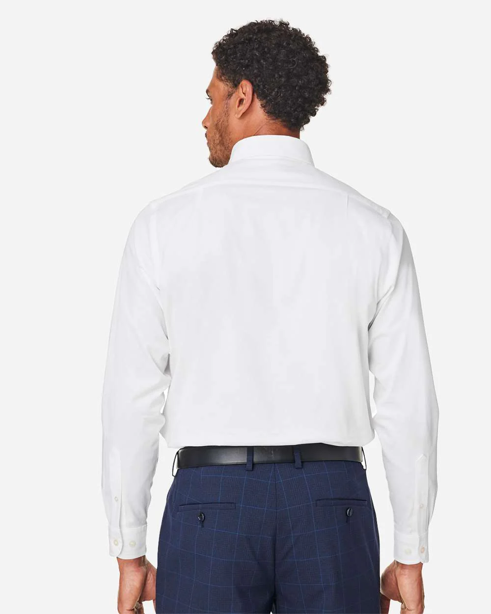 Devon & Jones-DG505-Men's CrownLux Performance® Spencer Poplin Dress Shirt - Image 25