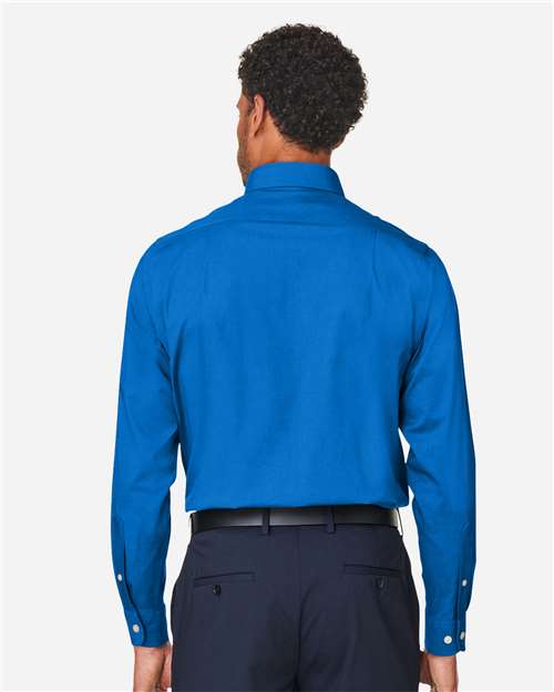 Devon & Jones-DG505-Men's CrownLux Performance® Spencer Poplin Dress Shirt - Image 30