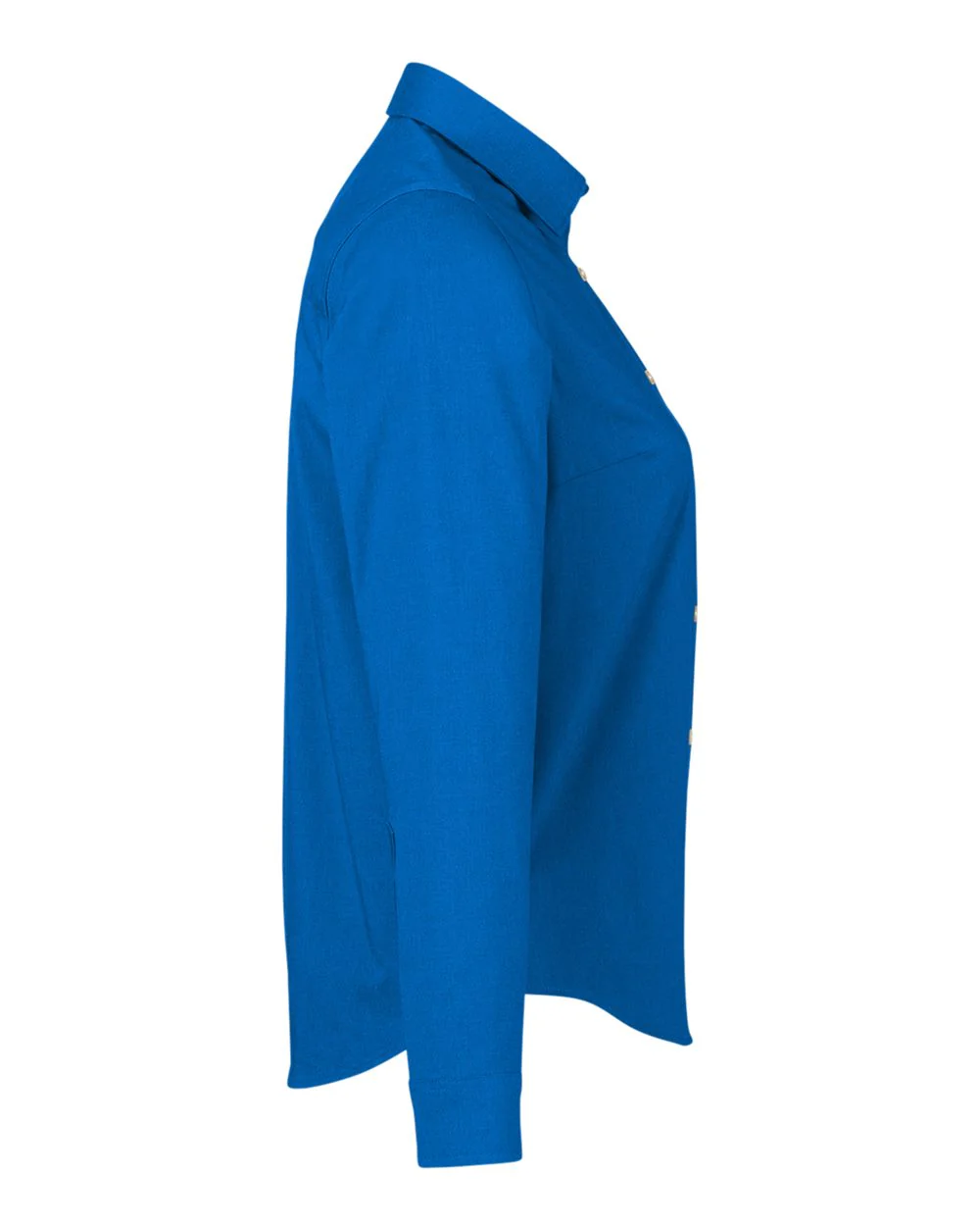 Devon & Jones-DG505W-Women's CrownLux Performance® Spencer Poplin Dress Shirt - Image 3