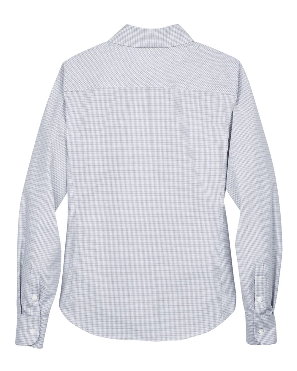 Devon & Jones-DG510W-Women's Crown Collection® Micro Tattersall Woven Dress Shirt - Image 13