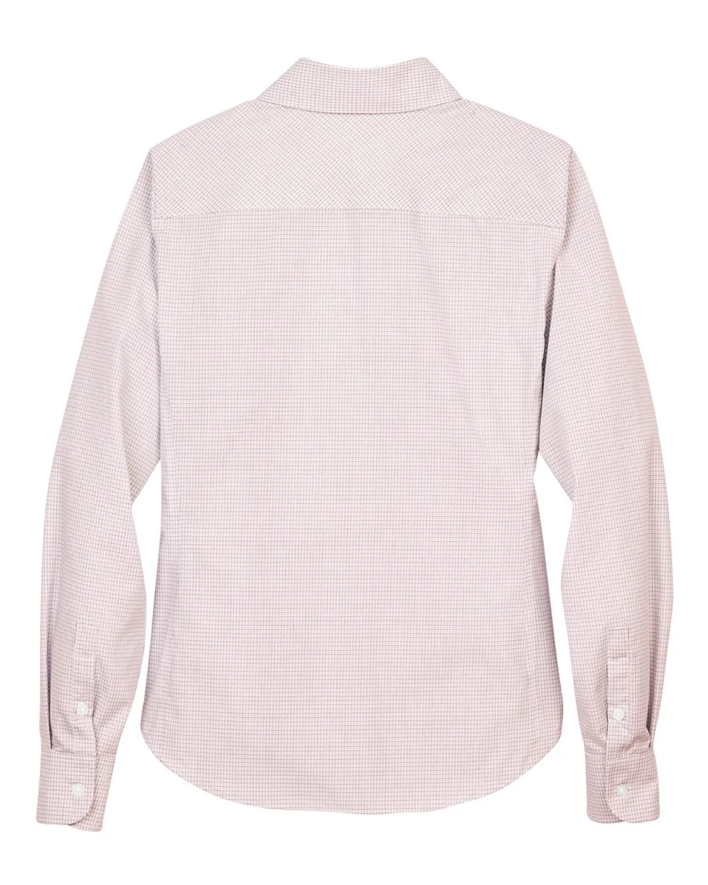 Devon & Jones-DG510W-Women's Crown Collection® Micro Tattersall Woven Dress Shirt - Image 2