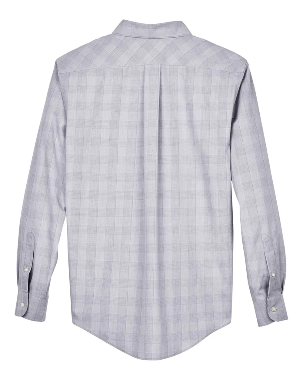 Devon & Jones-DG520-Men's Crown Collection® Glen Plaid Woven Dress Shirt - Image 2