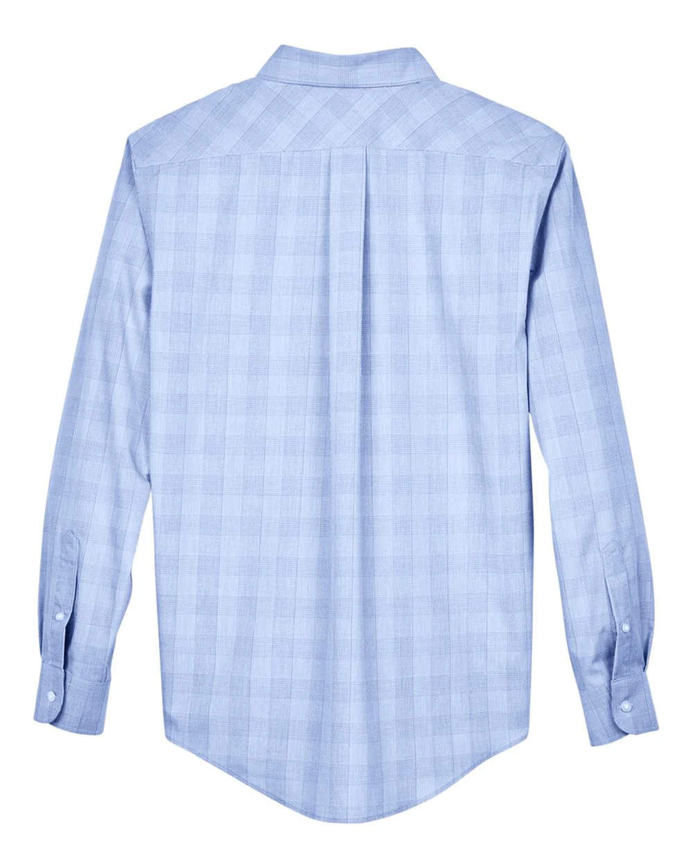 Devon & Jones-DG520-Men's Crown Collection® Glen Plaid Woven Dress Shirt - Image 8