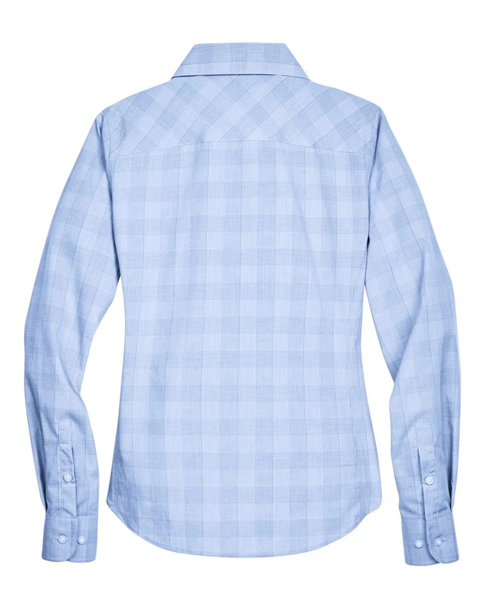 Devon & Jones-DG520W-Women's Crown Collection® Glen Plaid Woven Dress Shirt - Image 8