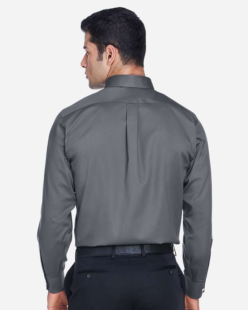 Devon & Jones-DG530-Men's Crown Collection® Solid Stretch Twill Woven Dress Shirt - Image 11