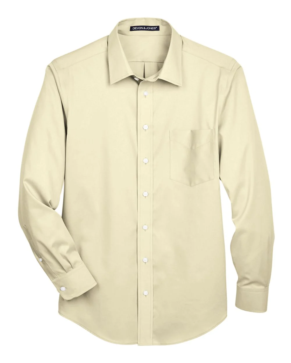 Devon & Jones-DG530-Men's Crown Collection® Solid Stretch Twill Woven Dress Shirt - Image 17