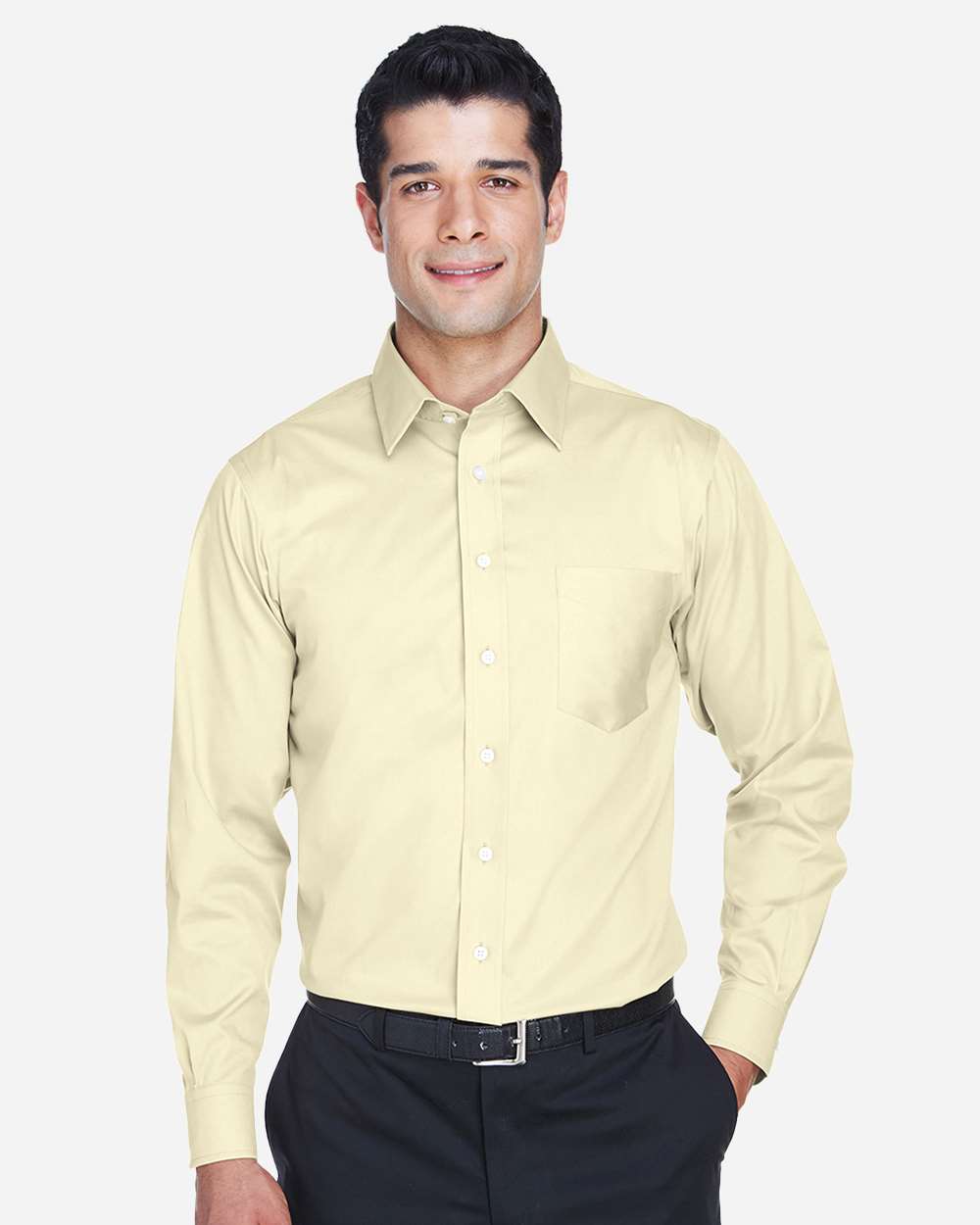 Devon & Jones-DG530-Men's Crown Collection® Solid Stretch Twill Woven Dress Shirt - Image 19