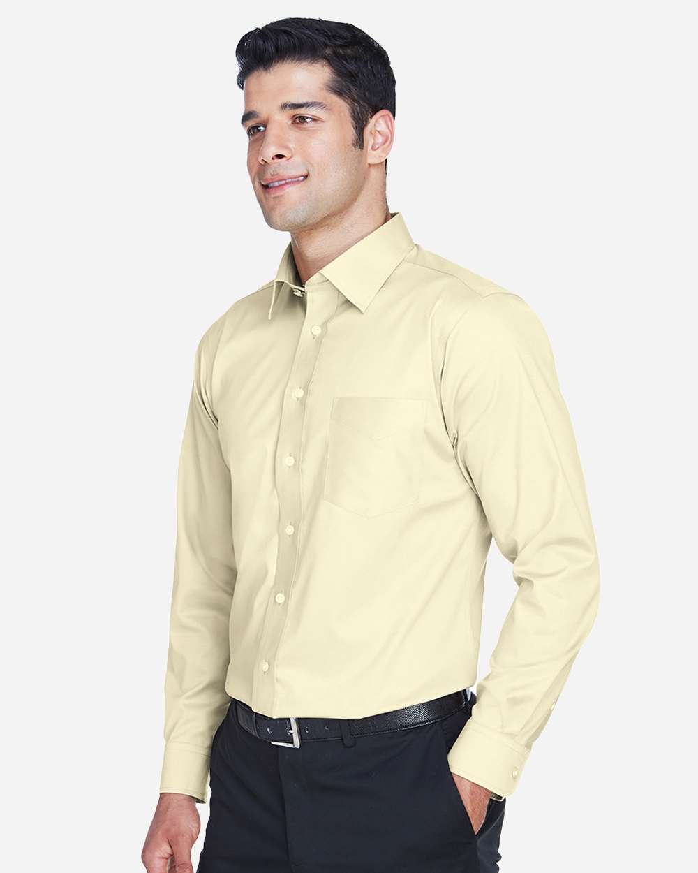 Devon & Jones-DG530-Men's Crown Collection® Solid Stretch Twill Woven Dress Shirt - Image 20