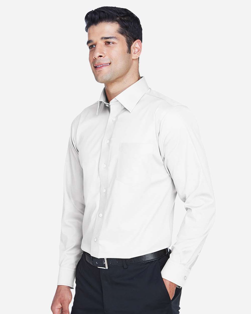 Devon & Jones-DG530-Men's Crown Collection® Solid Stretch Twill Woven Dress Shirt - Image 25