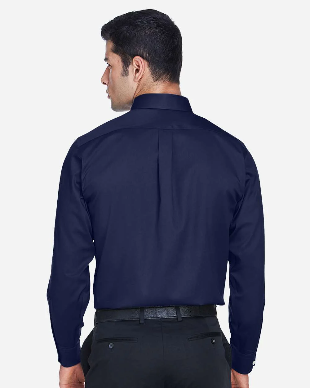 Devon & Jones-DG530T-Men's Crown Collection® Tall Solid Stretch Twill Woven Dress Shirt - Image 16