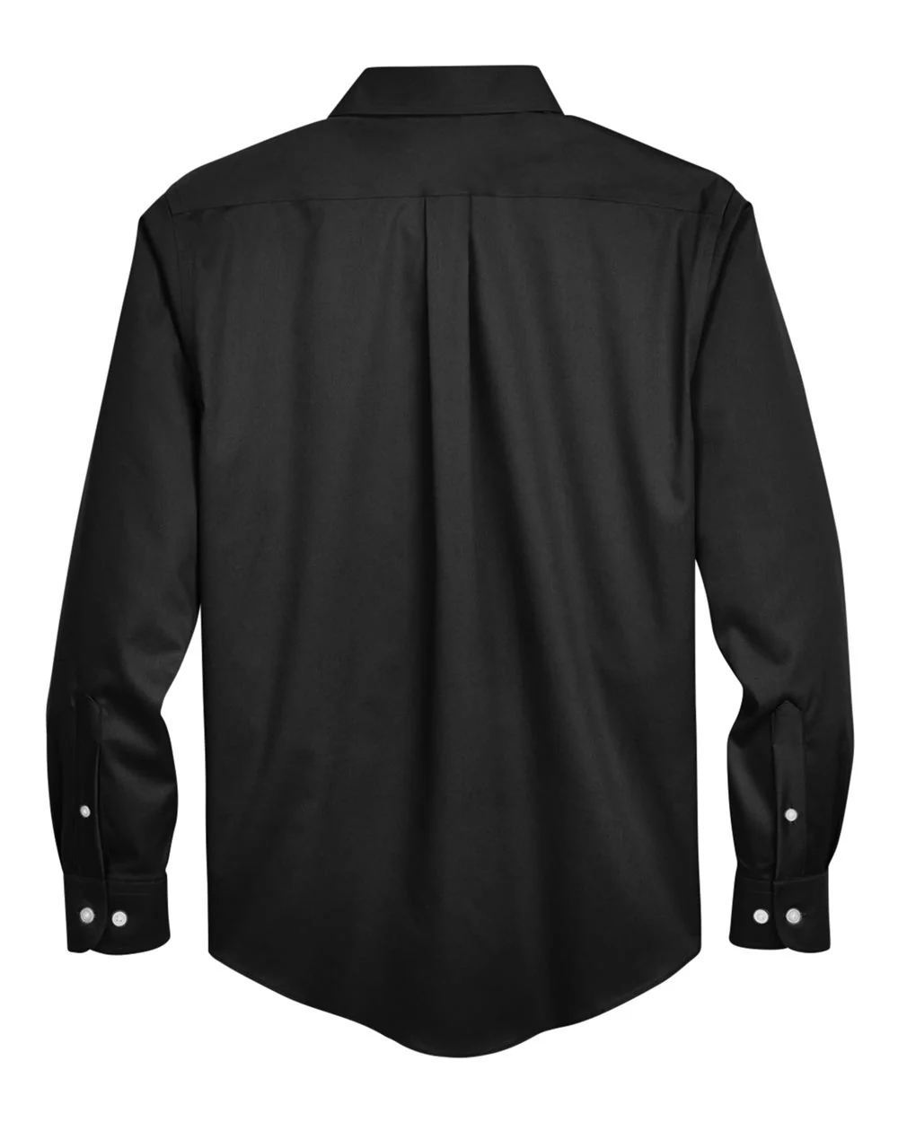 Devon & Jones-DG530T-Men's Crown Collection® Tall Solid Stretch Twill Woven Dress Shirt - Image 2