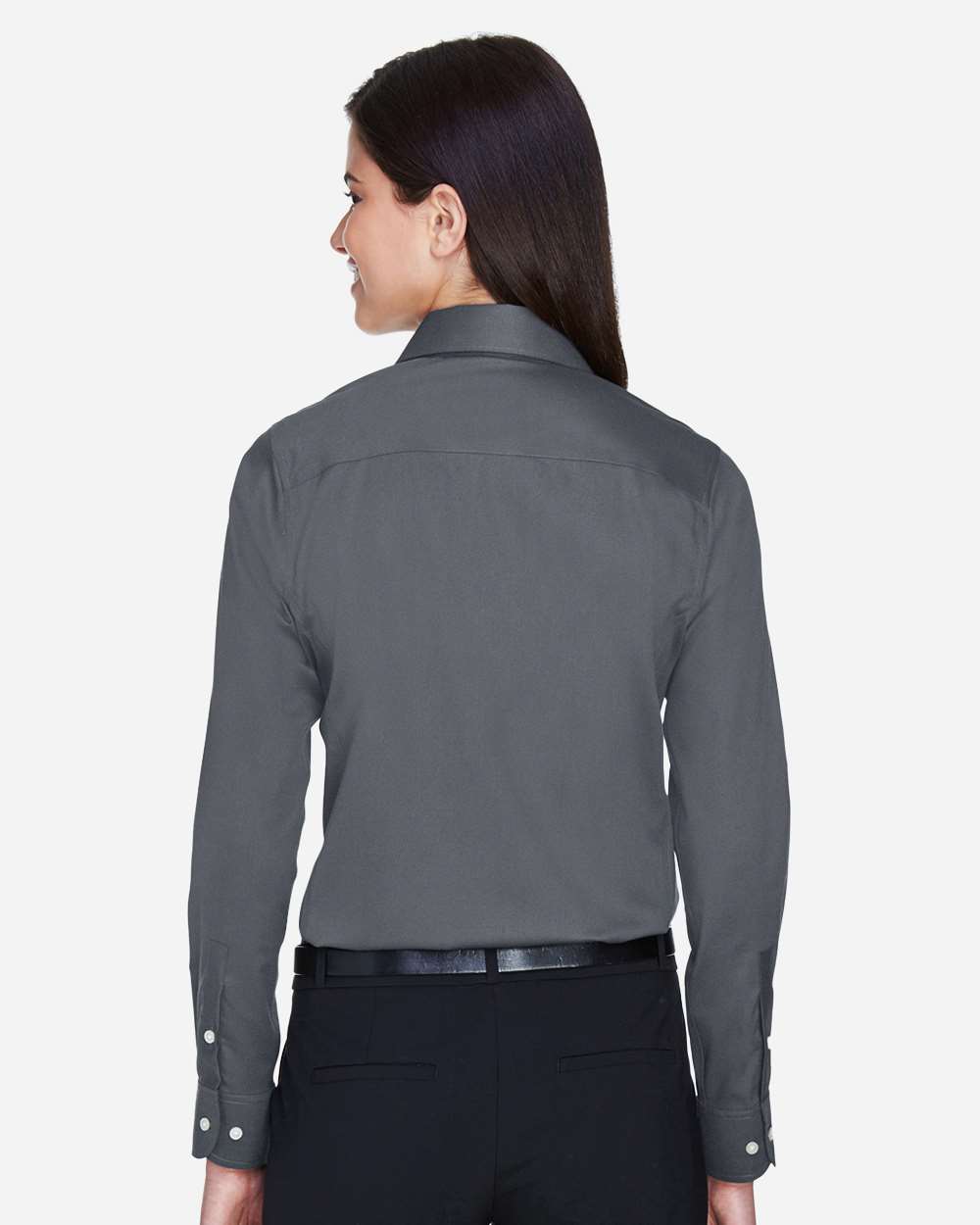 Devon & Jones-DG530W-Women's Crown Collection® Solid Stretch Twill Woven Dress Shirt - Image 11