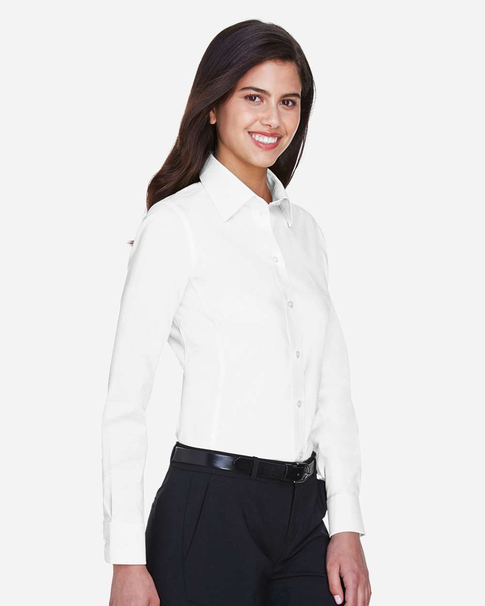 Devon & Jones-DG530W-Women's Crown Collection® Solid Stretch Twill Woven Dress Shirt - Image 20