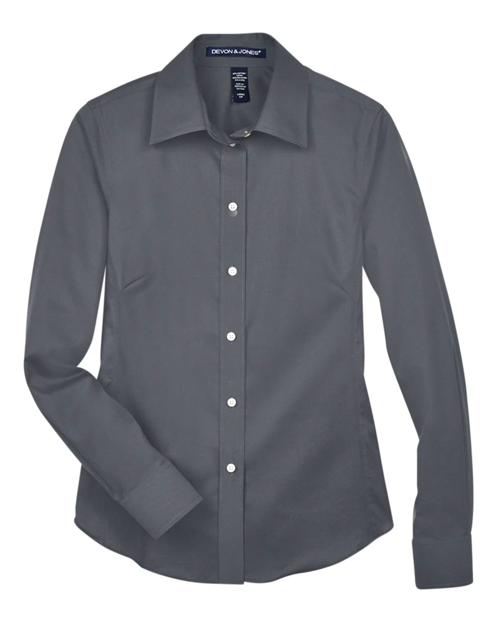 Devon & Jones-DG530W-Women's Crown Collection® Solid Stretch Twill Woven Dress Shirt - Image 7
