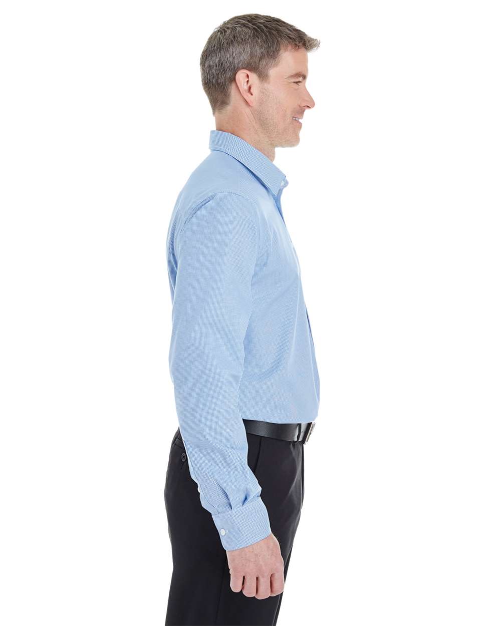 Devon & Jones-DG532-Men's Crown Collection® Royal Dobby Dress Shirt - Image 6