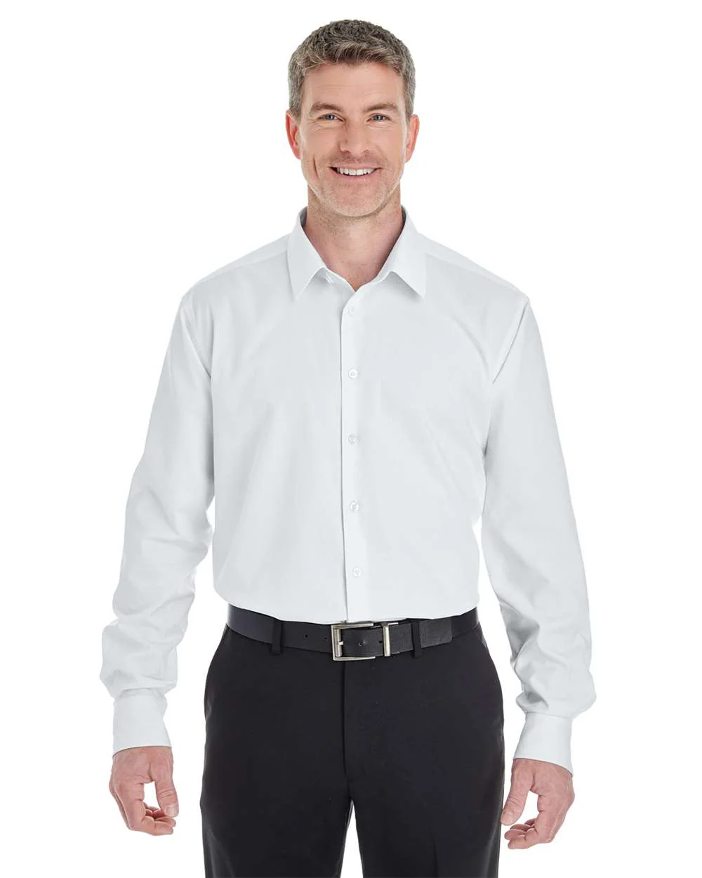 Devon & Jones-DG532-Men's Crown Collection® Royal Dobby Dress Shirt - Image 8
