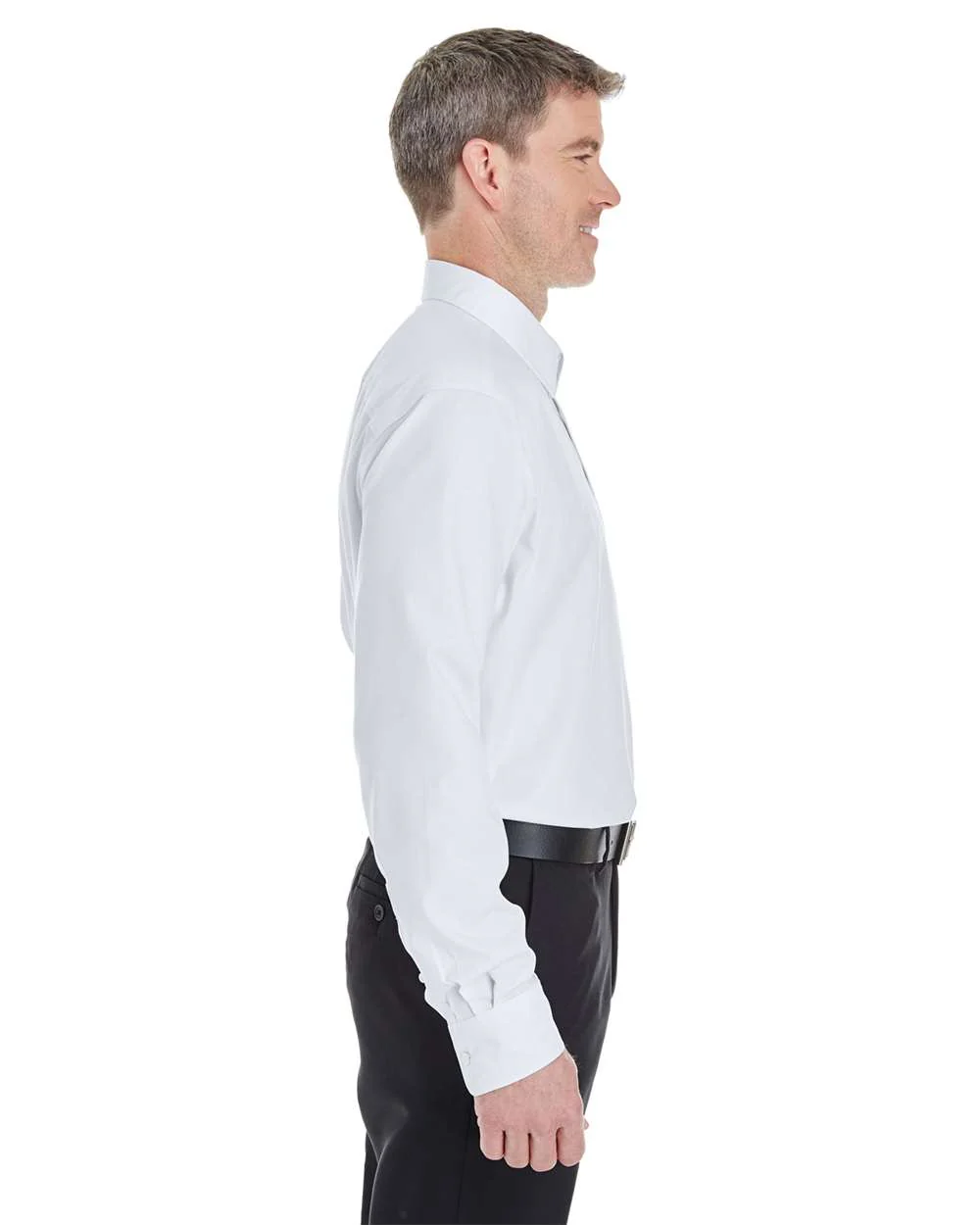 Devon & Jones-DG532-Men's Crown Collection® Royal Dobby Dress Shirt - Image 9