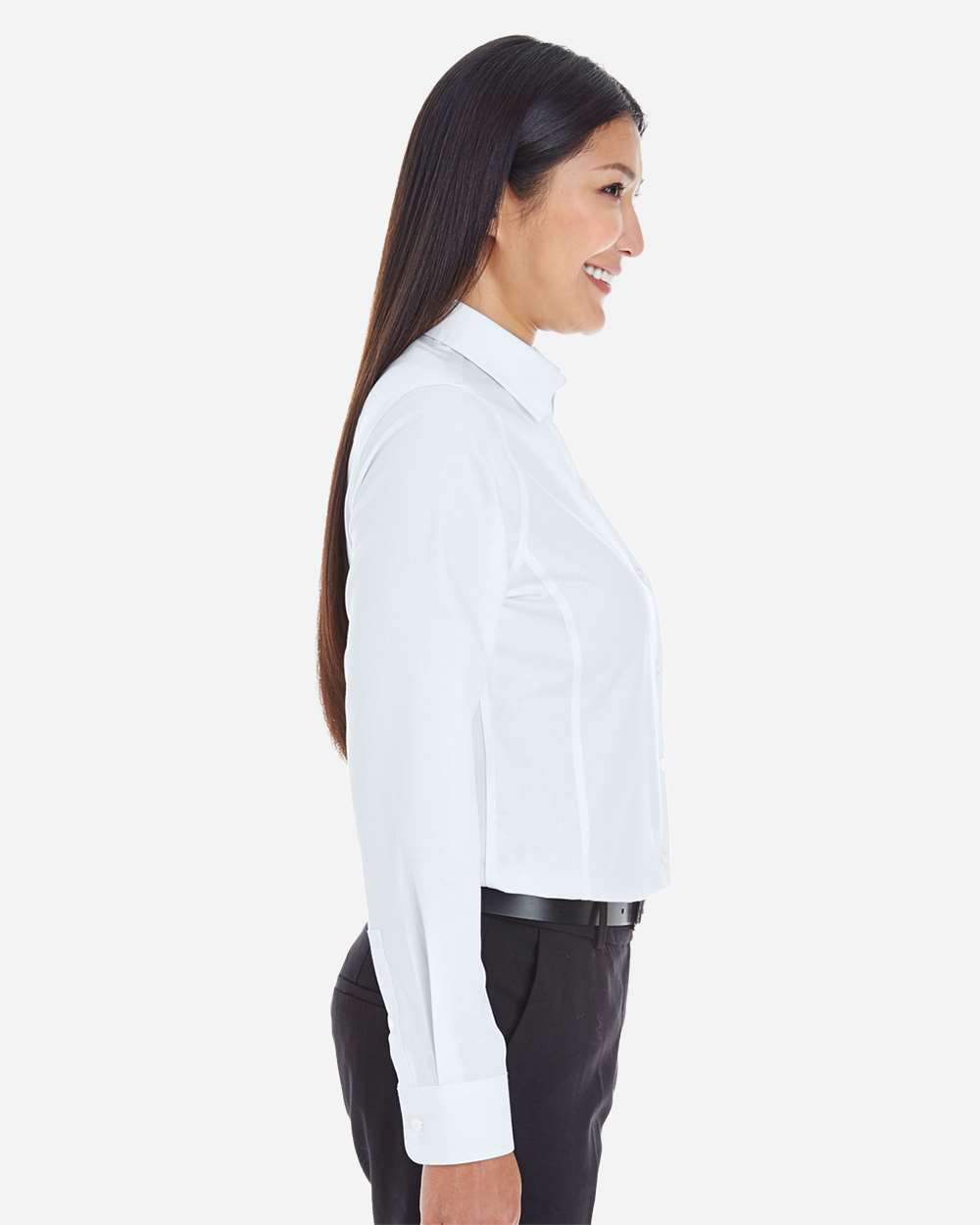 Devon & Jones-DG532W-Women's Crown Collection® Royal Dobby Woven Dress Shirt - Image 12