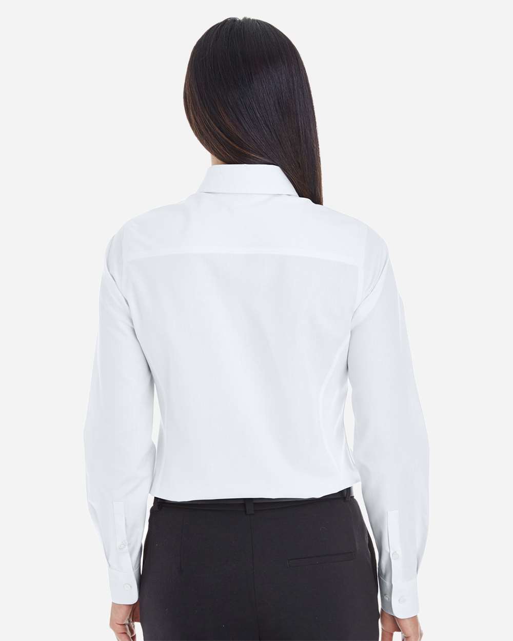 Devon & Jones-DG532W-Women's Crown Collection® Royal Dobby Woven Dress Shirt - Image 13