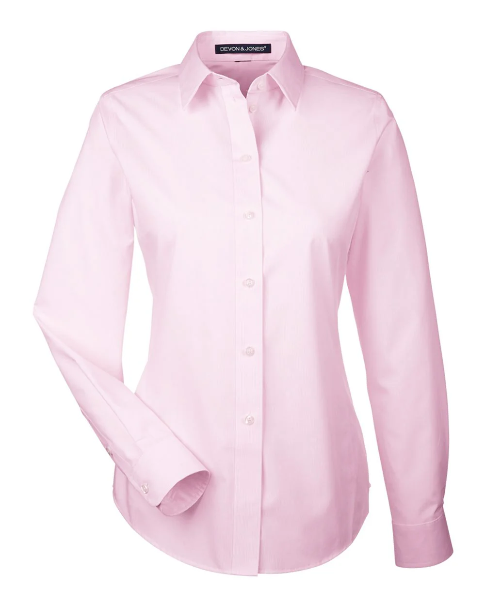 Devon & Jones-DG534W-Women's Crown Collection® Striped Woven Dress Shirt - Image 10