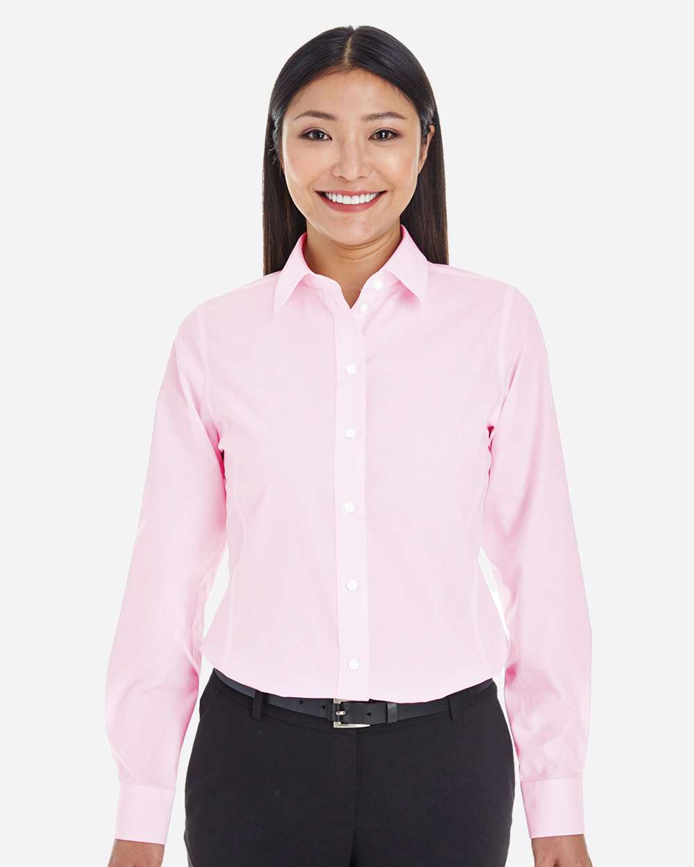 Devon & Jones-DG534W-Women's Crown Collection® Striped Woven Dress Shirt - Image 11