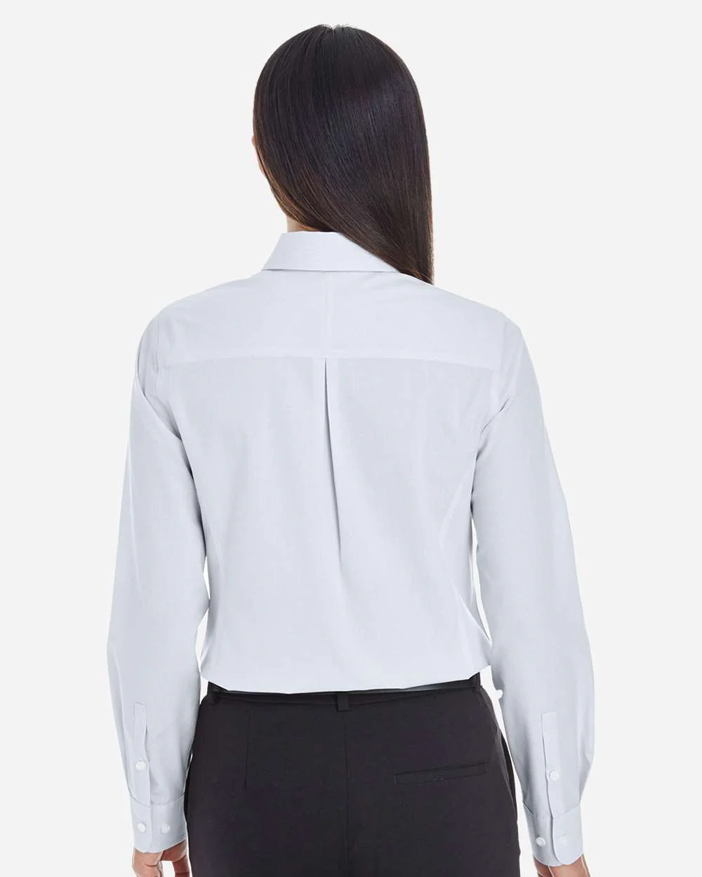 Devon & Jones-DG534W-Women's Crown Collection® Striped Woven Dress Shirt - Image 17