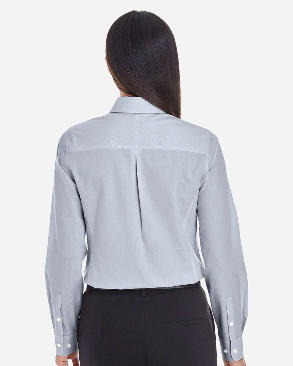 Devon & Jones-DG534W-Women's Crown Collection® Striped Woven Dress Shirt - Image 9