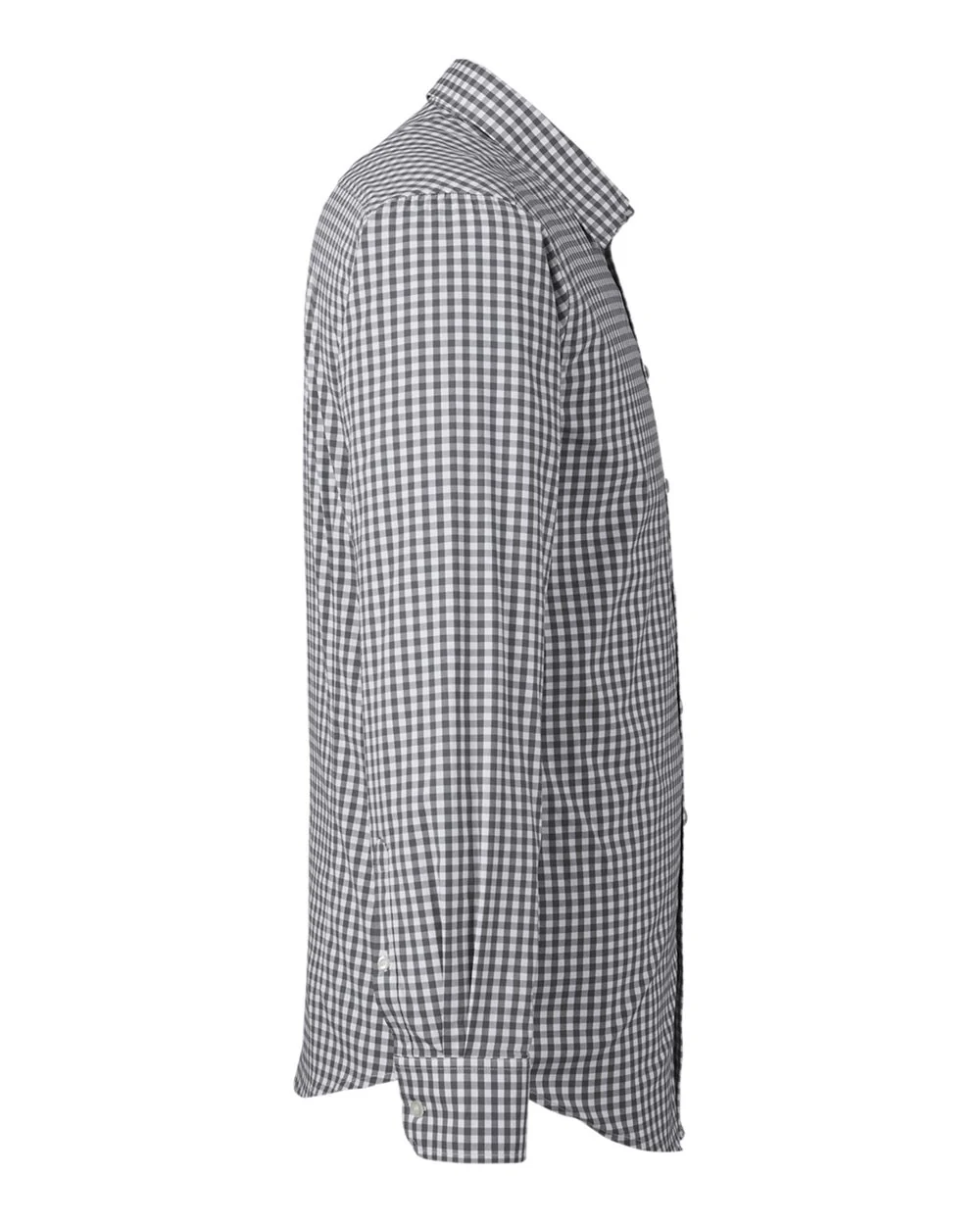 Devon & Jones-DG536-Men's CrownLux Performance® Gingham Dress Shirt - Image 10