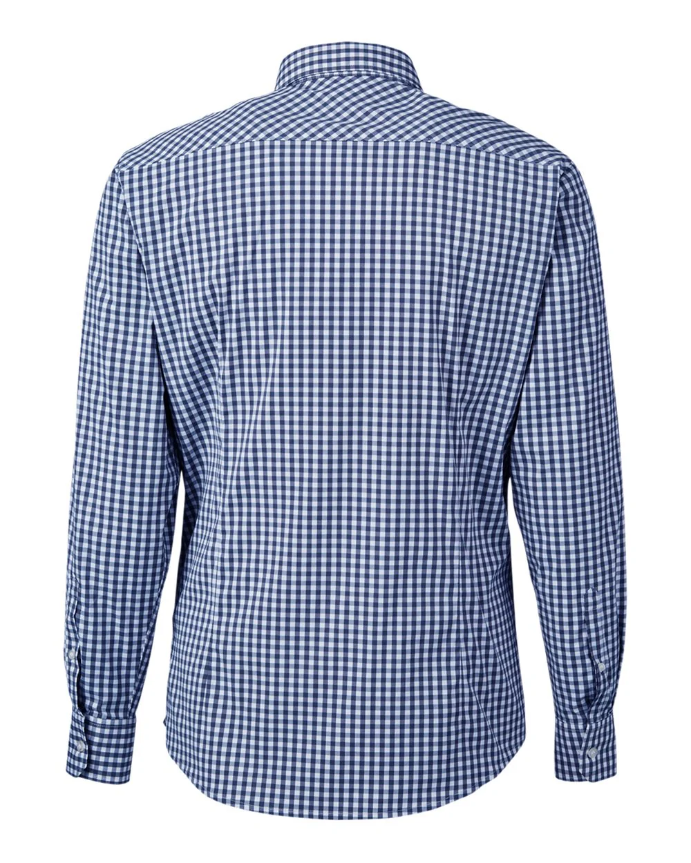 Devon & Jones-DG536-Men's CrownLux Performance® Gingham Dress Shirt - Image 15