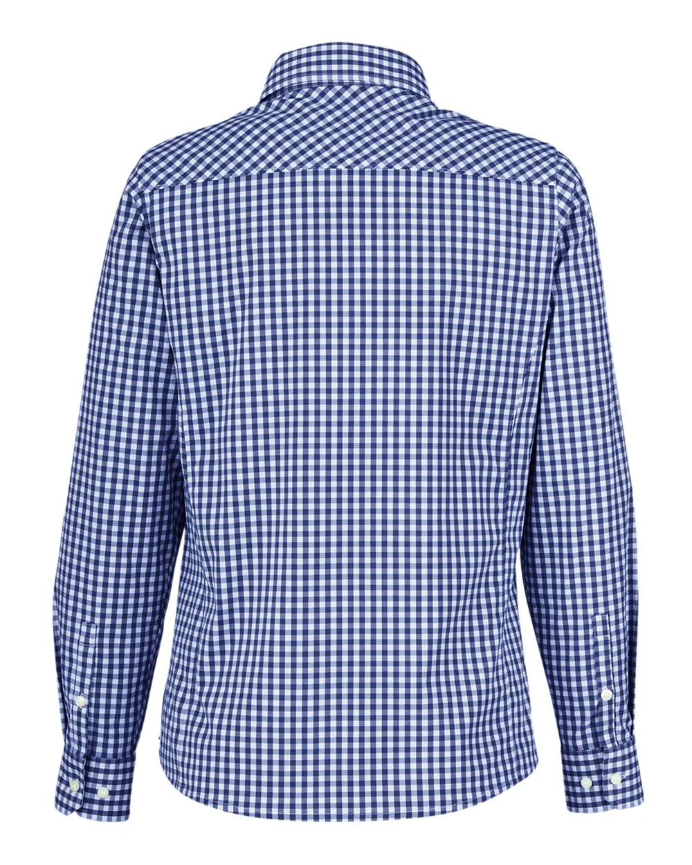 Devon & Jones-DG536W-Women's CrownLux Performance® Gingham Dress Shirt - Image 15