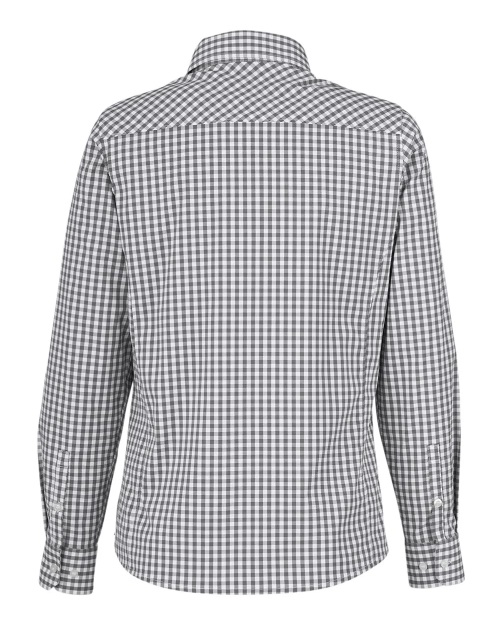 Devon & Jones-DG536W-Women's CrownLux Performance® Gingham Dress Shirt - Image 9