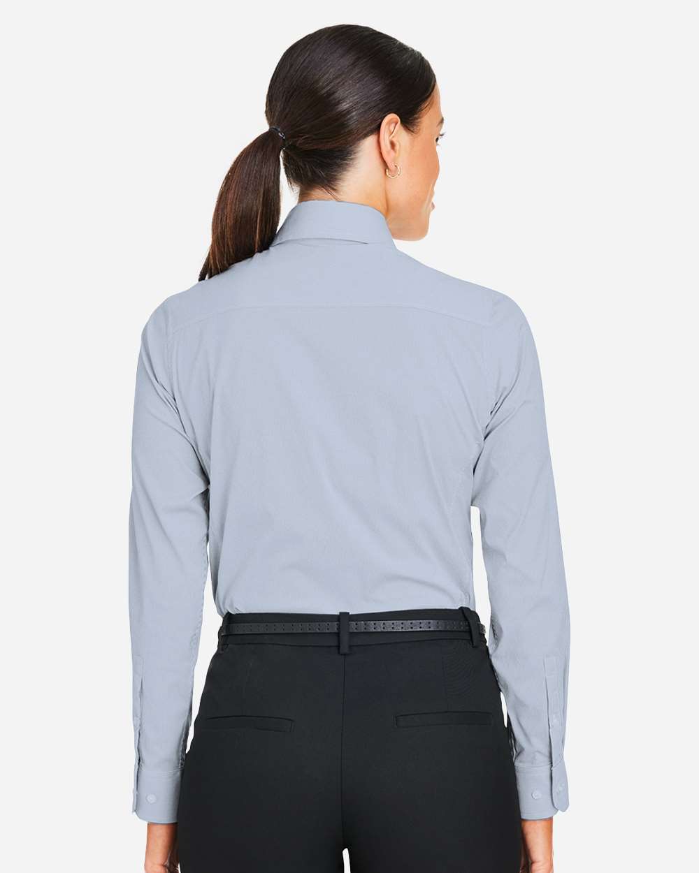 Devon & Jones-DG537W-Women's CrownLux Performance® Microstripe Dress Shirt - Image 19