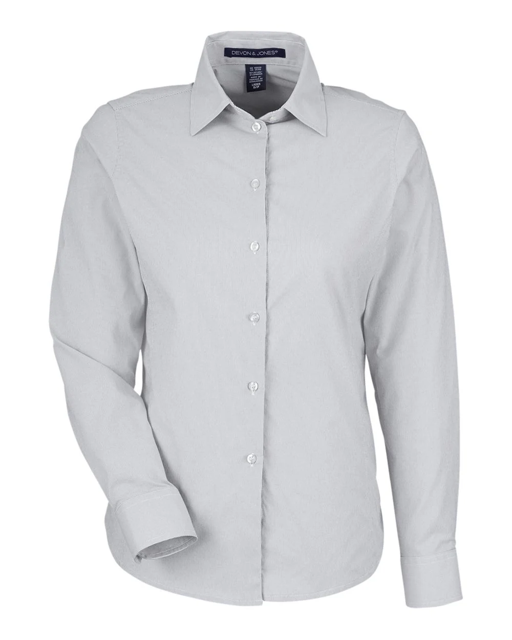 Devon & Jones-DG537W-Women's CrownLux Performance® Microstripe Dress Shirt - Image 8
