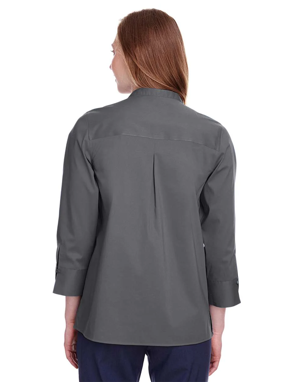 Devon & Jones-DG560W-Women's Crown Collection® Stretch Broadcloth Three-Quarter Sleeve Blouse - Image 11