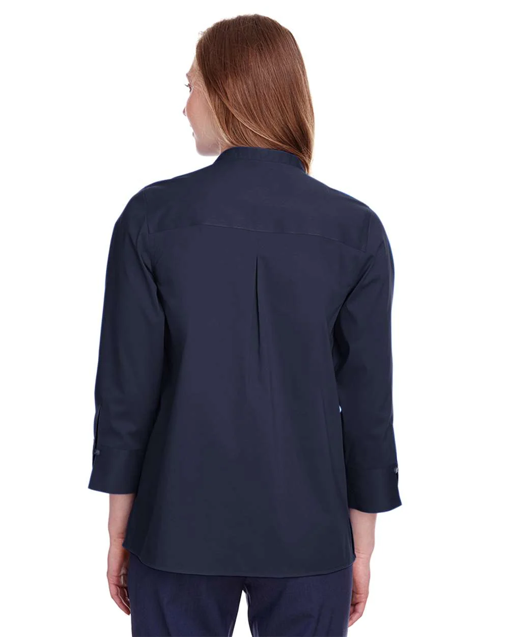 Devon & Jones-DG560W-Women's Crown Collection® Stretch Broadcloth Three-Quarter Sleeve Blouse - Image 16