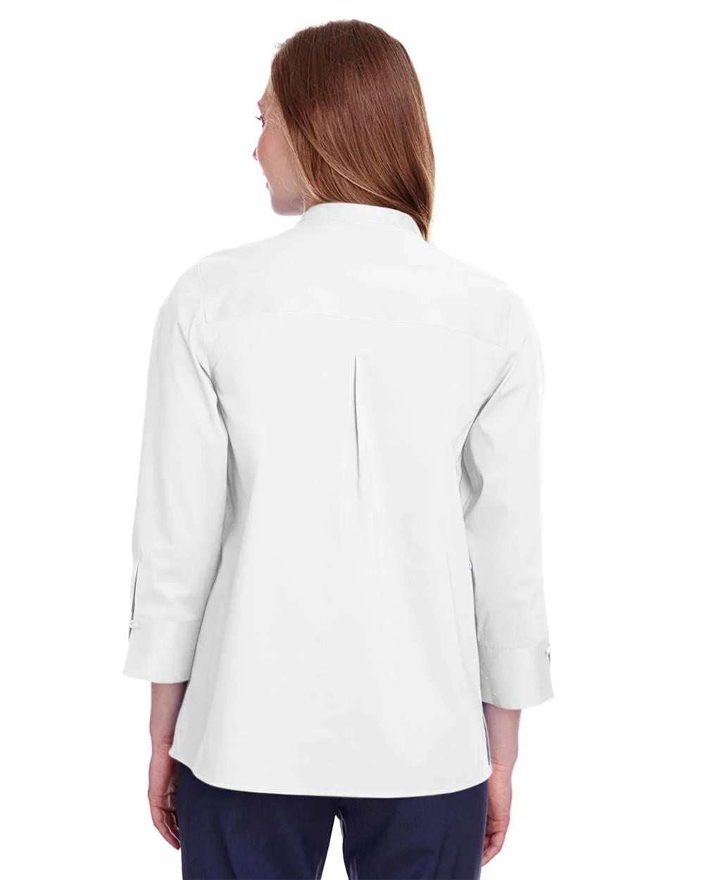 Devon & Jones-DG560W-Women's Crown Collection® Stretch Broadcloth Three-Quarter Sleeve Blouse - Image 21
