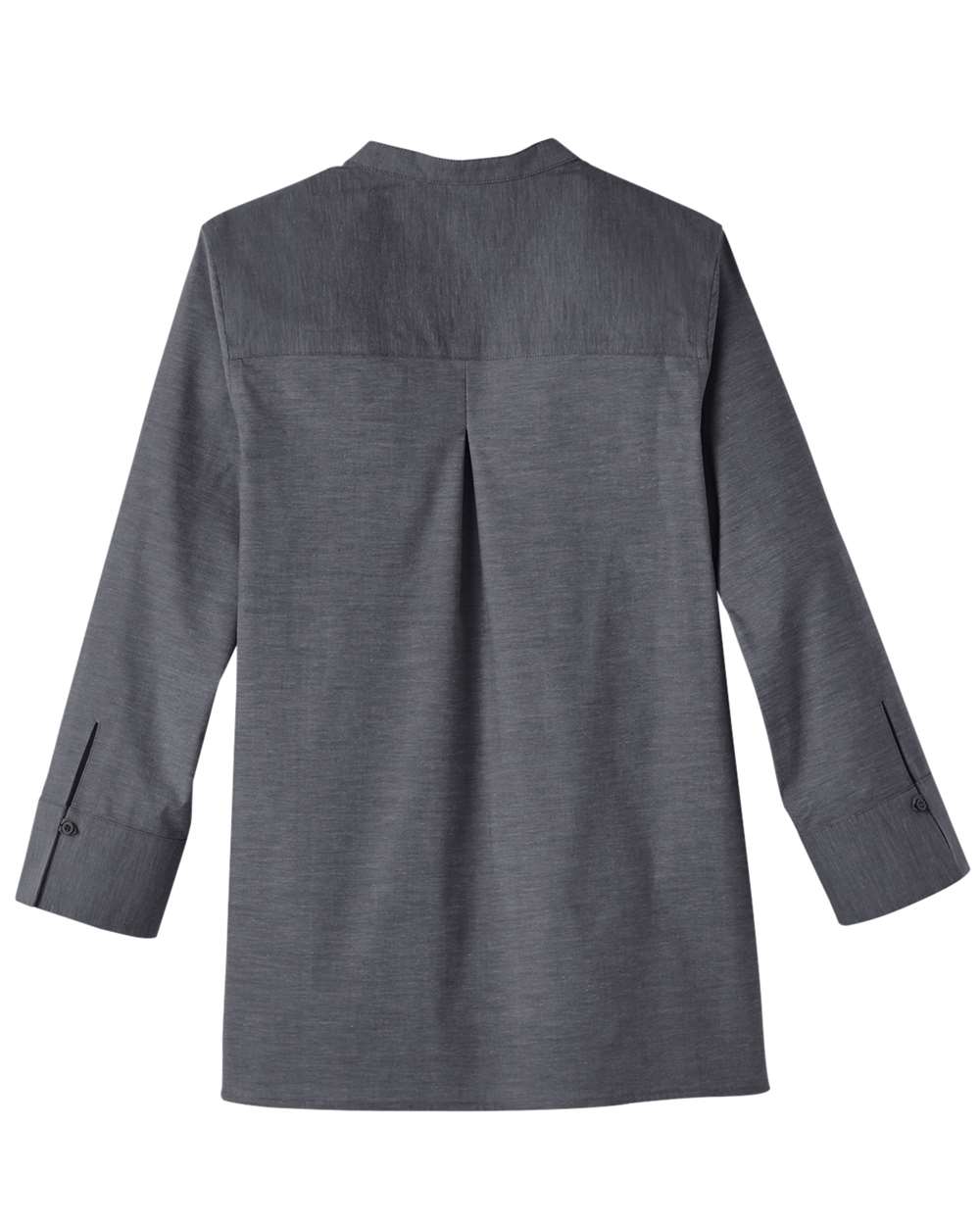 Devon & Jones-DG562W-Women's Crown Collection® Stretch Pinpoint Chambra Three-Quarter Sleeve Shirt - Image 17