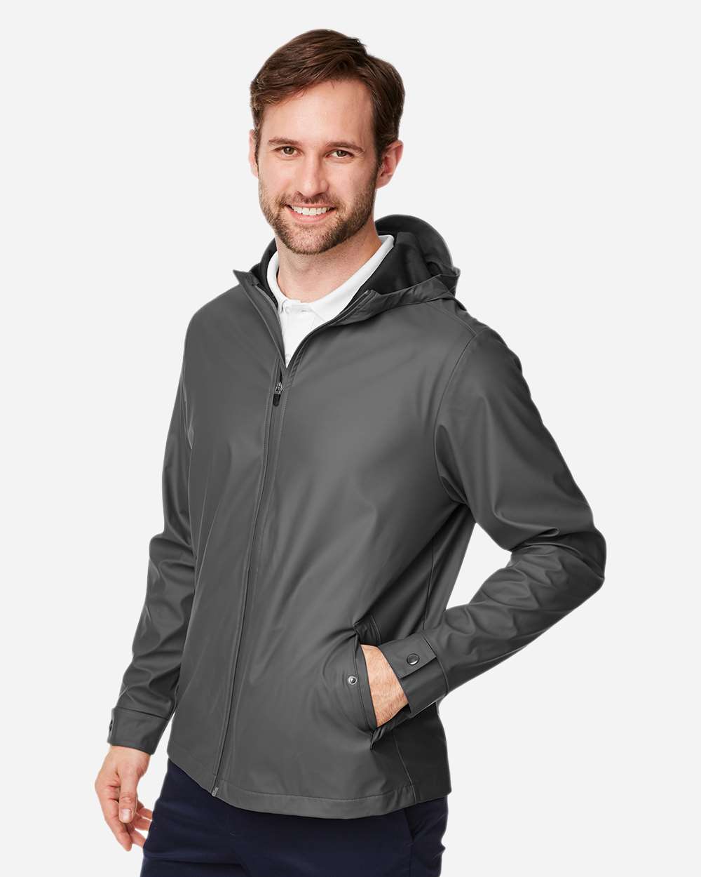 Devon & Jones-DG720-Unisex New Classics® Prescott Rain Jacket - Image 12