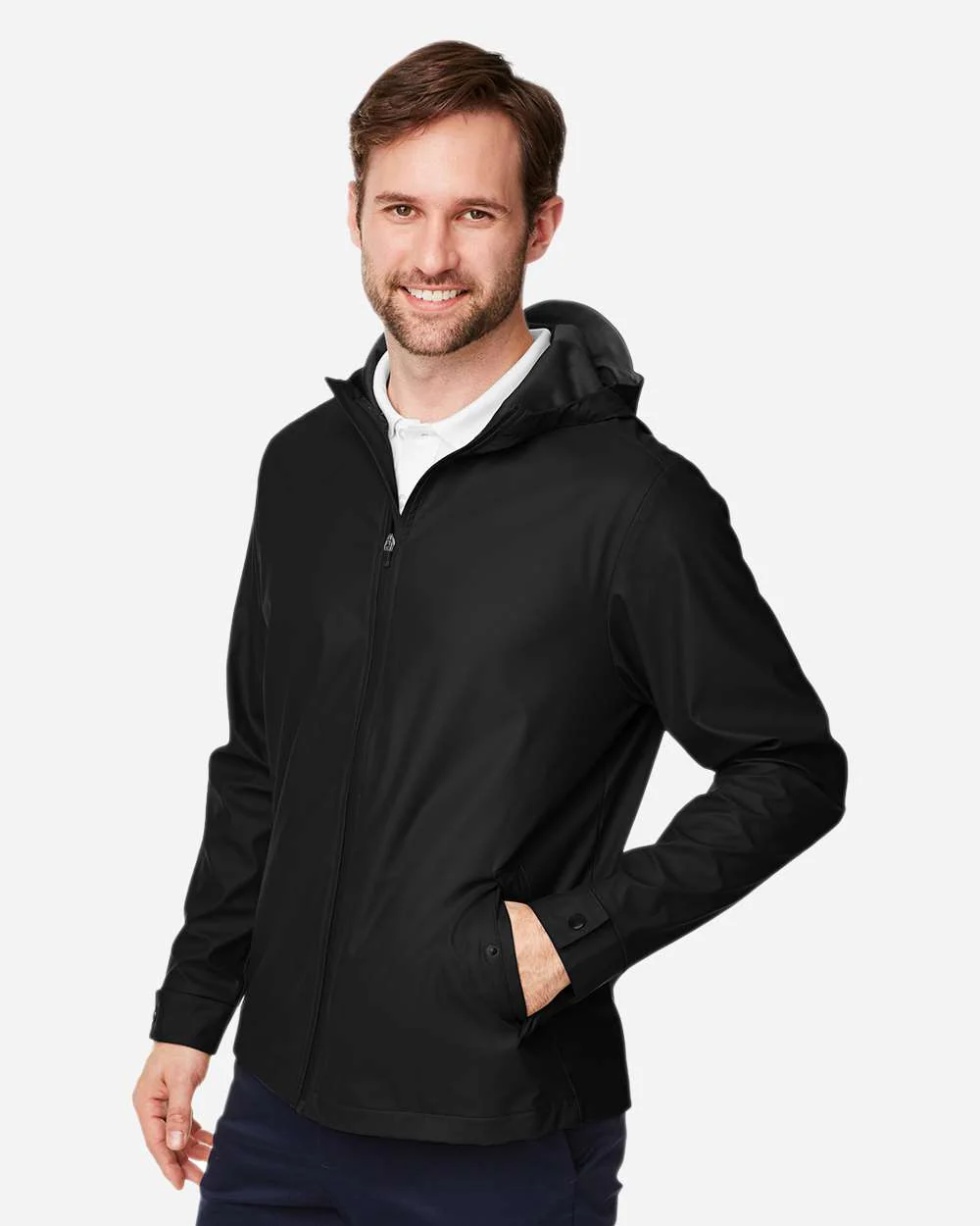 Devon & Jones-DG720-Unisex New Classics® Prescott Rain Jacket - Image 5
