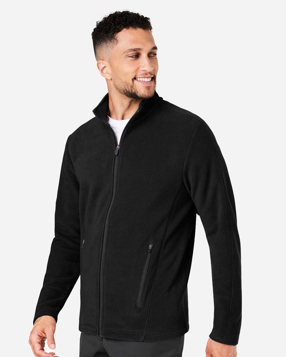 Devon & Jones-DG730-Men's CrownLux Performance® Fleece Full-Zip Jacket - Image 5