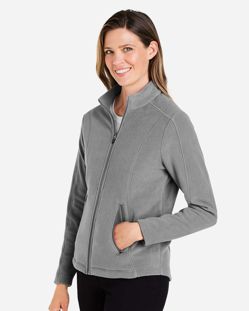 Devon & Jones-DG730W-Women's CrownLux Performance® Fleece Full-Zip Jacket - Image 12