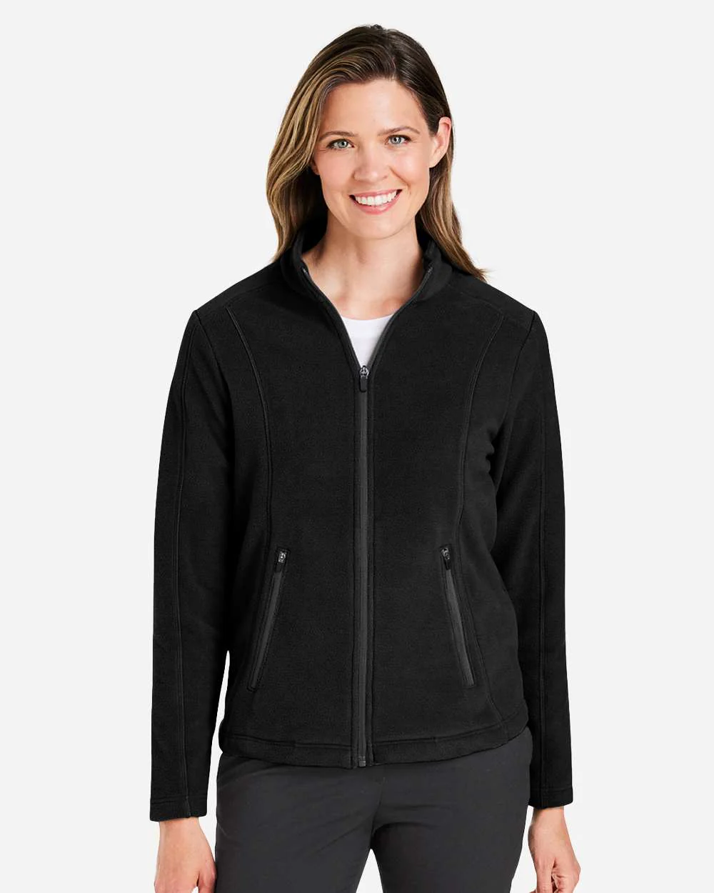 Devon & Jones-DG730W-Women's CrownLux Performance® Fleece Full-Zip Jacket - Image 4