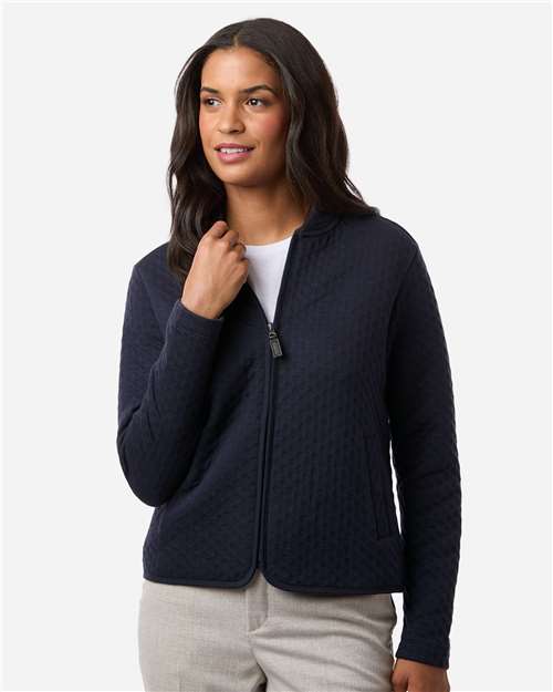 Devon & Jones-DG740W-Women's Berkeley Textured Full-Zip Jacket - Image 11