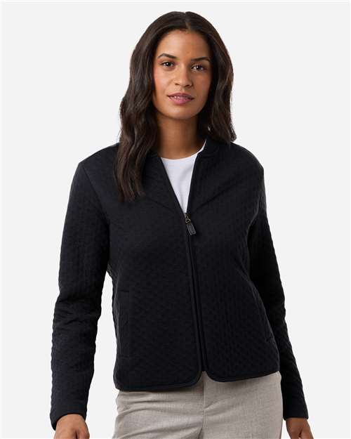 Devon & Jones-DG740W-Women's Berkeley Textured Full-Zip Jacket - Image 5