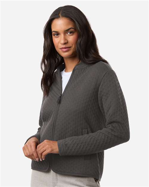 Devon & Jones-DG740W-Women's Berkeley Textured Full-Zip Jacket - Image 9