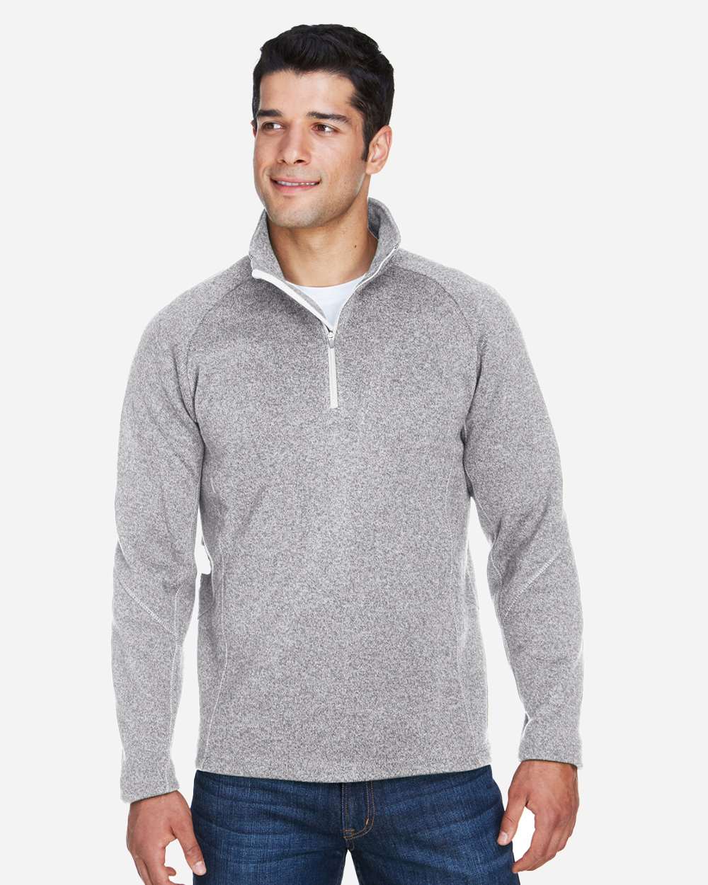 Devon & Jones-DG792-Unisex Bristol Sweater Fleece Quarter-Zip Pullover - Image 13