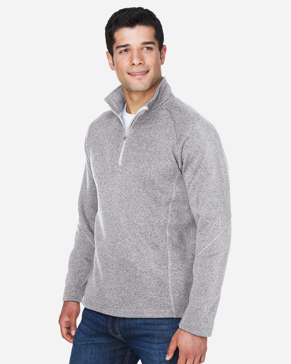 Devon & Jones-DG792-Unisex Bristol Sweater Fleece Quarter-Zip Pullover - Image 14
