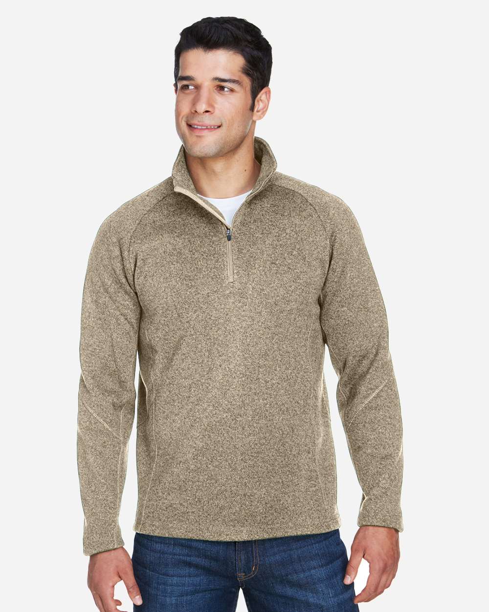 Devon & Jones-DG792-Unisex Bristol Sweater Fleece Quarter-Zip Pullover - Image 18