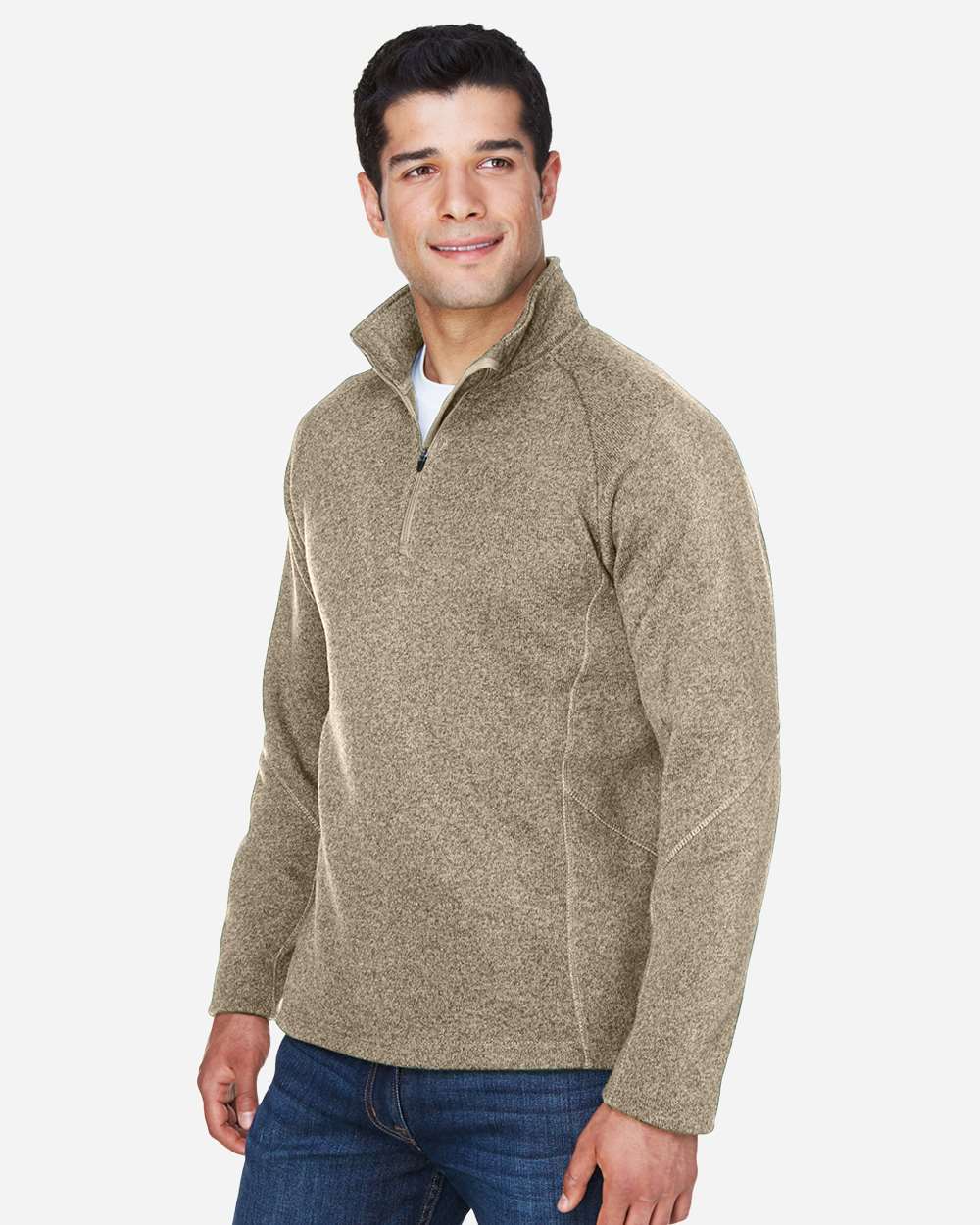 Devon & Jones-DG792-Unisex Bristol Sweater Fleece Quarter-Zip Pullover - Image 19